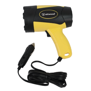 ATTWOOD HANDHELD SPOTLIGHT, 400 LUMENS, 12V