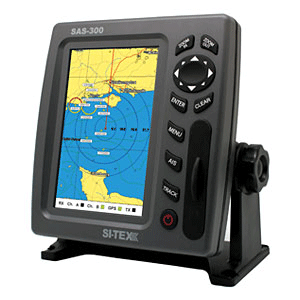 SITEX SAS-300 AIS CLASS B TRANSCEIVER W/EXTERNAL GPS ANTENNA