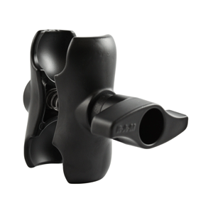 RAM MOUNT D SIZE SHORT DOUBLE SOCKET ARM F/2.25" BALL BASE