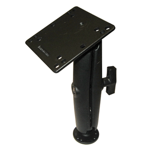 RAM MOUNT 4.75" SQUARE BASE VESA PLATE 75MM AND 100MM HOLE PATTERNS W/LONG SURFACE MOUNT
