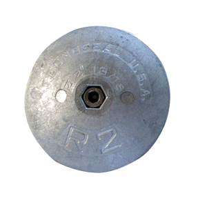 TECNOSEAL R2 RUDDER ANODE, ZINC, 2-13/16" DIAMETER