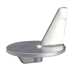 TECNOSEAL TRIM TAB ANODE, ZINC, F/LARGE PROPELLER, MERCURY 50-140HP
