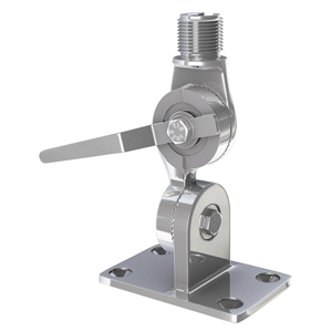 SHAKESPEARE 4187 STAINLESS STEEL RATCHET MOUNT IN A BOX