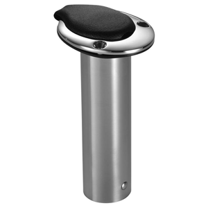 ATTWOOD STANDARD SERIES ROD HOLDER, 0-DEG BLACK INSERT