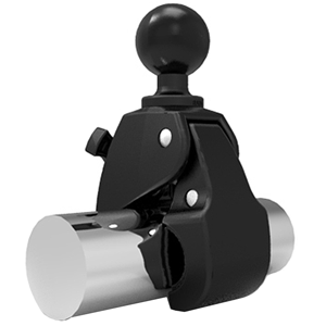 RAM MOUNT MEDIUM TOUGH-CLAW W/1.5" DIAMETER RUBBER BALL