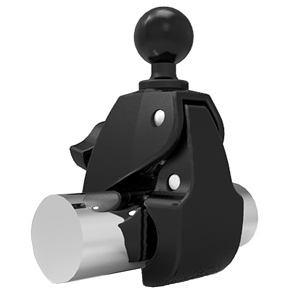 RAM MOUNT LARGE TOUGH-CLAW W/1.5" DIAMTER RUBBER BALL
