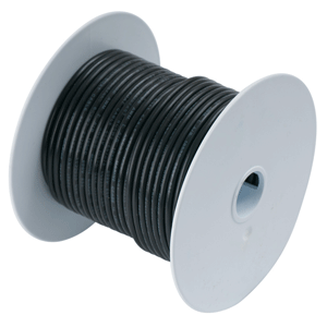 ANCOR BLACK 2/0 AWG BATTERY CABLE TINNED COPPER, 50'