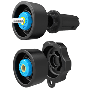 RAM MOUNT PIN-LOCK SECURITY KIT F/ 1.5" C SIZE MOUNTS AND GIMBAL BRACKET