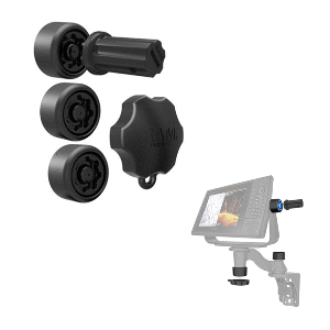 RAM MOUNT RAM PIN-LOCK SECURITY KIT F/SINGLE SWING ARMS & GIMBAL BRACKETS