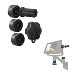 RAM MOUNT RAM PIN-LOCK SECURITY KIT F/SINGLE SWING ARMS & GIMBAL BRACKETS