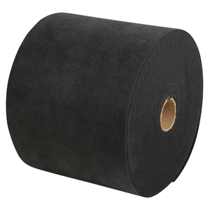 CE SMITH CARPET ROLL, BLACK, 18"W X 18'L