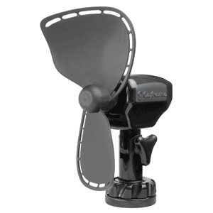 SEEKR BY CAFRAMO ULTIMATE 757 12V 2-SPEED 7" FAN, DIRECT WIRE, BLACK