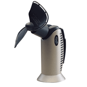 SEEKR BY CAFRAMO TINY TORNADO II 827 4.5" HANDHELD 1-SPEED FAN, BLACK