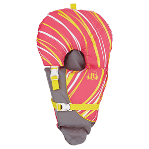 FULL THROTTLE BABY-SAFE LIFE VEST, INFANT TO 30LBS, PINK