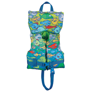FULL THROTTLE CHARACTER VEST, INFANT/CHILD LESS THAN 50LBS, FISH