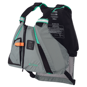 ONYX MOVEVENT DYNAMIC PADDLE SPORTS LIFE VEST, XS/SM, AQUA