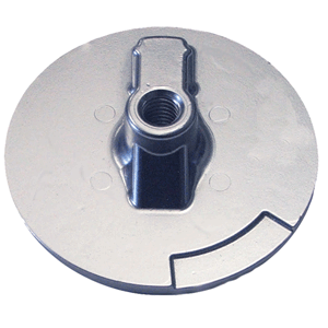 TECNOSEAL TRIM PLATE ANODE, ZINC FLAT MERCURY ALPHA F/ENGINES