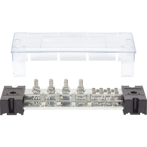 BLUE SEA POWERBAR 1000, 8 3/8" TERMINAL STUDS W/COVER