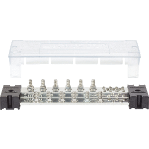 BLUE SEA POWERBAR 1000, 12 3/8" TERMINAL STUDS W/COVER