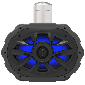 BOSS AUDIO 6" X 9" MRWT69RGB RGB WAKETOWER SPEAKER, BLACK