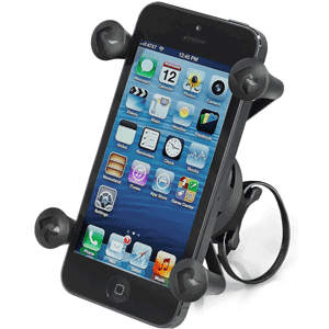 RAM MOUNT EZ-ON/OFF BICYCLE MOUNT W/UNIVERSAL X-GRIP CELL PHONE HOLDER