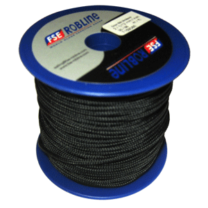 ROBLINE ORION 500 MINI-REEL, 2MM (.08") BLACK, 30M