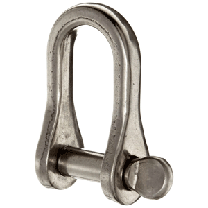 RONSTAN STANDARD DEE SHACKLE, 4.8MM (3/16") PIN