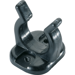 RONSTAN NYLON TILLER EXTENSION RETAINING CLIP, 16MM (5/8"), BLACK