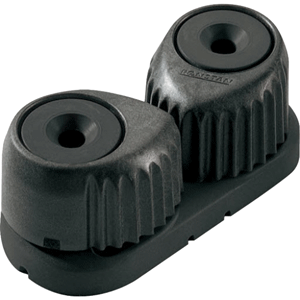RONSTAN C-CLEAT CAM CLEAT, MEDIUM, BLACK W/BLACK BASE