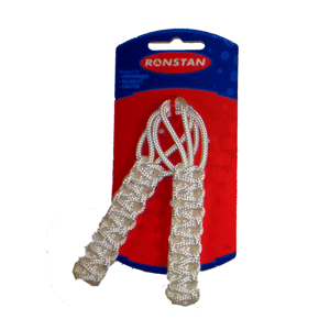 RONSTAN SNAP SHACKLE LANYARD, 4", PAIR