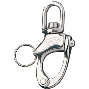 RONSTAN SNAP SHACKLE, SMALL SWIVEL BAIL, 69MM (2-3/4") LENGTH