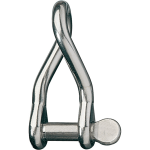 RONSTAN TWISTED SHACKLE, 3/16" PIN, 1-3/32"L X 13/32"W