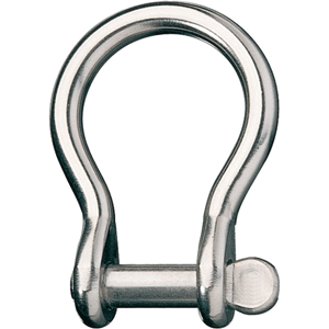 RONSTAN BOW SHACKLE, 1/4" PIN, 13/16"L X 3/4"W