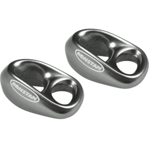 RONSTAN SHOCK, 3/16" LINE, 1/4" WEBBING, GREY, PAIR