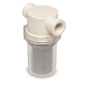 SHURFLO BY PENTAIR 1/2" RAW WATER STRAINER, 50 MESH SCREEN