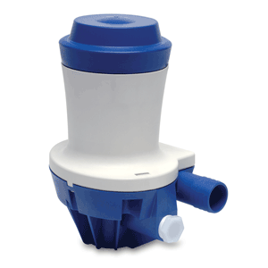 SHURFLO BY PENTAIR HIGH FLOW LIVEWELL 1500 PUMP, 12 VDC, 1500 GPH