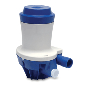 SHURFLO BY PENTAIR HIGH FLOW LIVEWELL 2000 PUMP, 12 VDC, 2000 GPH