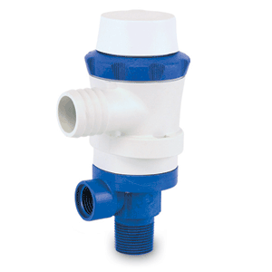 SHURFLO BY PENTAIR PIRANHA LIVEWELL 600 PUMP, 12 VDC, 600 GPH