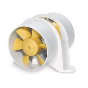 SHURFLO BY PENTAIR YELLOWTAIL 4" MARINE BLOWER, 12 VDC, 215 CFM