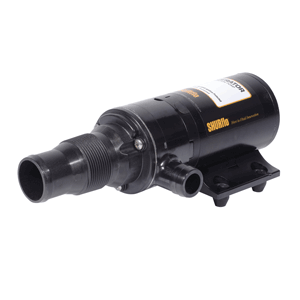 SHURFLO BY PENTAIR MACERATOR PUMP W/180-DEG PORT, 12 VDC, 13 GPM