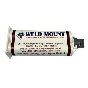 WELD MOUNT NO SLIDE METAL/COMPOSITE BONDER