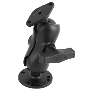 RAM MOUNT SCREW DOWN SURFACE MOUNT SHORT ARM 1.5" BALL