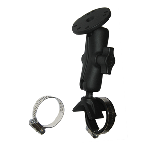 RAM MOUNT STRAP MOUNT W/ARM & ROUND BASE