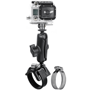 RAM MOUNT STRAP BASE W/GOPRO CAMERA MOUNT