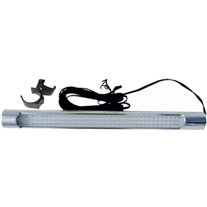 TACO T-TOP TUBE LIGHT W/ALUMINUM HOUSING, WHITE/RED LEDS