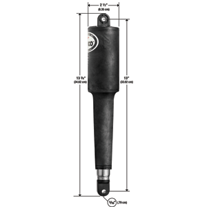 LENCO 102 SERIES STANDARD ACTUATOR, 24V, 4-1/4" STROKE