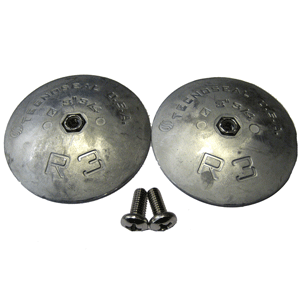 LENCO SACRIFICIAL ANODES, 3-3/4", 2 PACK