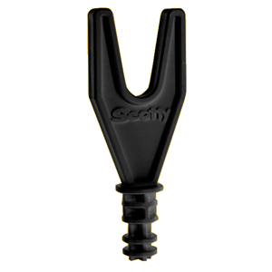 SCOTTY 416 ROD BALANCER/ROD REST, BLACK