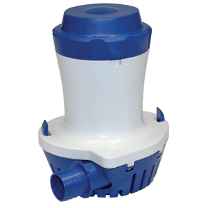 SHURFLO BY PENTAIR 2000 BILGE PUMP, 24VDC, 2000GPH, 1-1/8" PORT SUBMERSIBLE