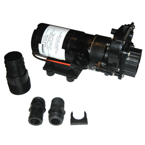 RARITAN MACERATOR PUMP, 24V W/WASTE VALVE